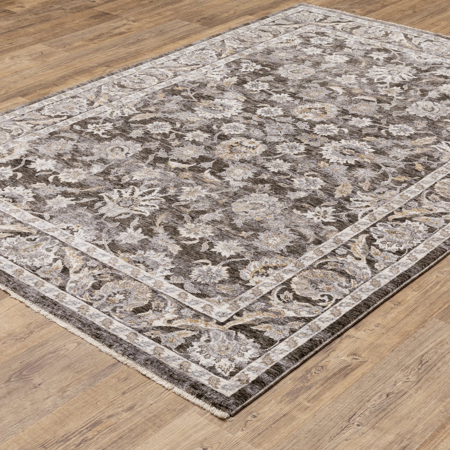 Maharaja Area Rug — 070N1 (Gray)
