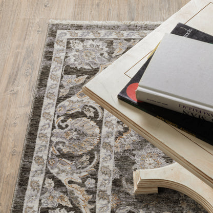 Maharaja Area Rug — 070N1 (Gray)