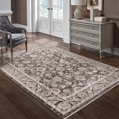 Maharaja Area Rug — 070N1 (Gray)