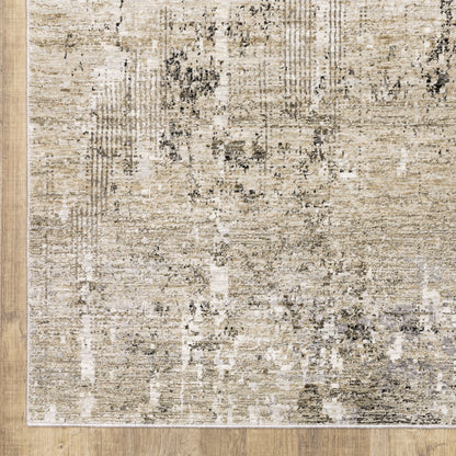 Nebulous Area Rug — 002X9 (Beige)