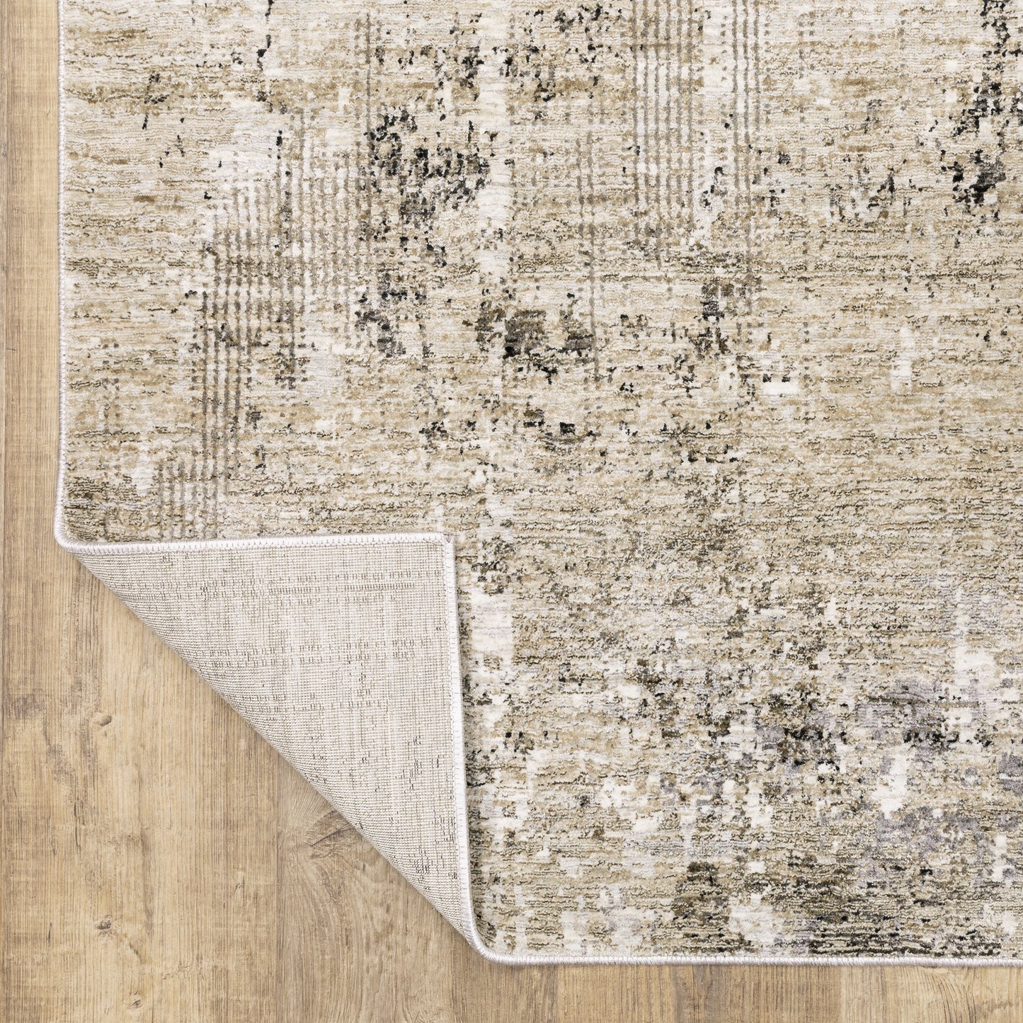 Nebulous Area Rug — 002X9 (Beige)