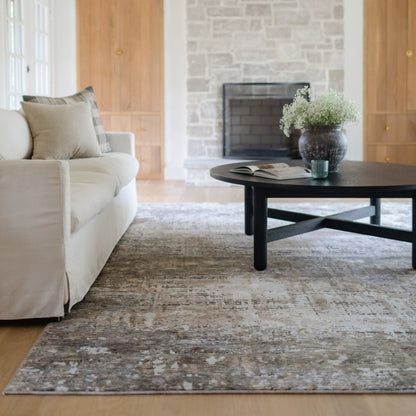 Nebulous Area Rug — 002X9 (Beige)