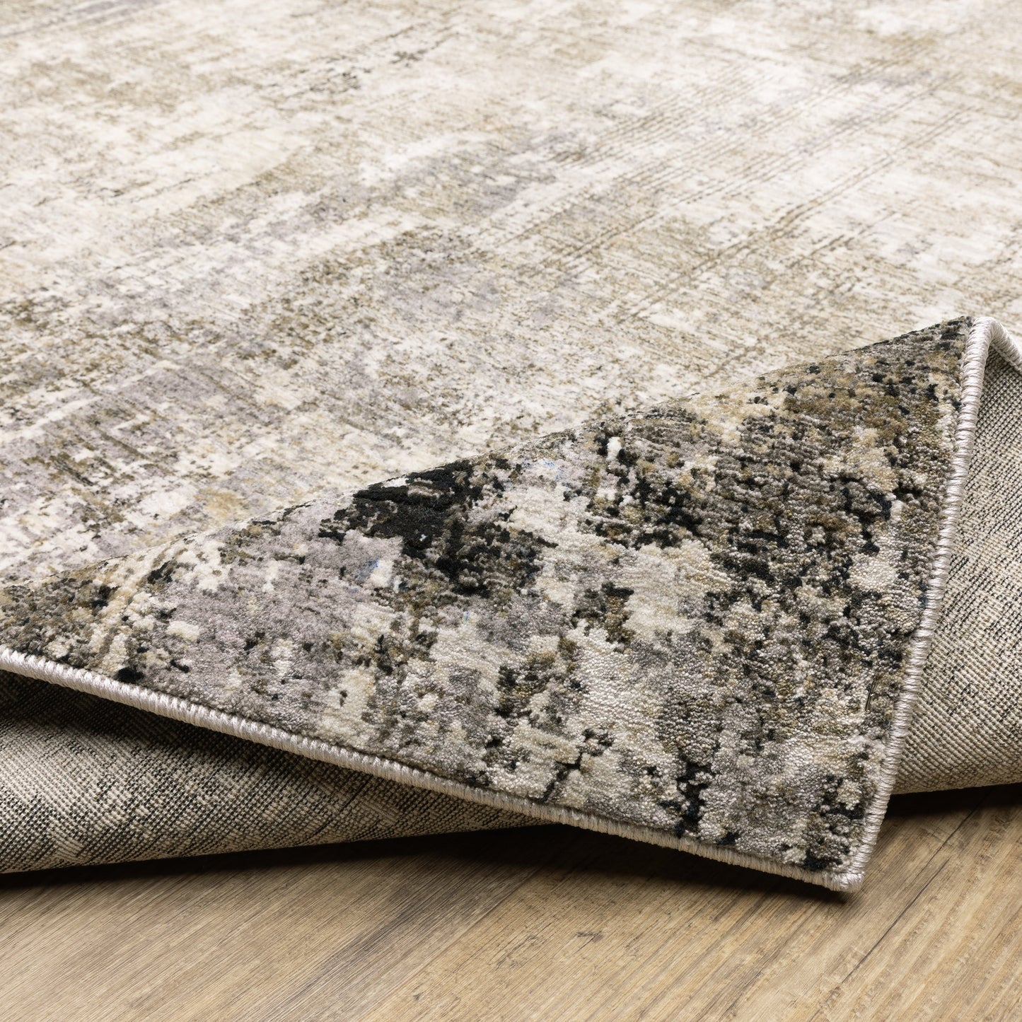 Nebulous Area Rug — 002X9 (Beige)