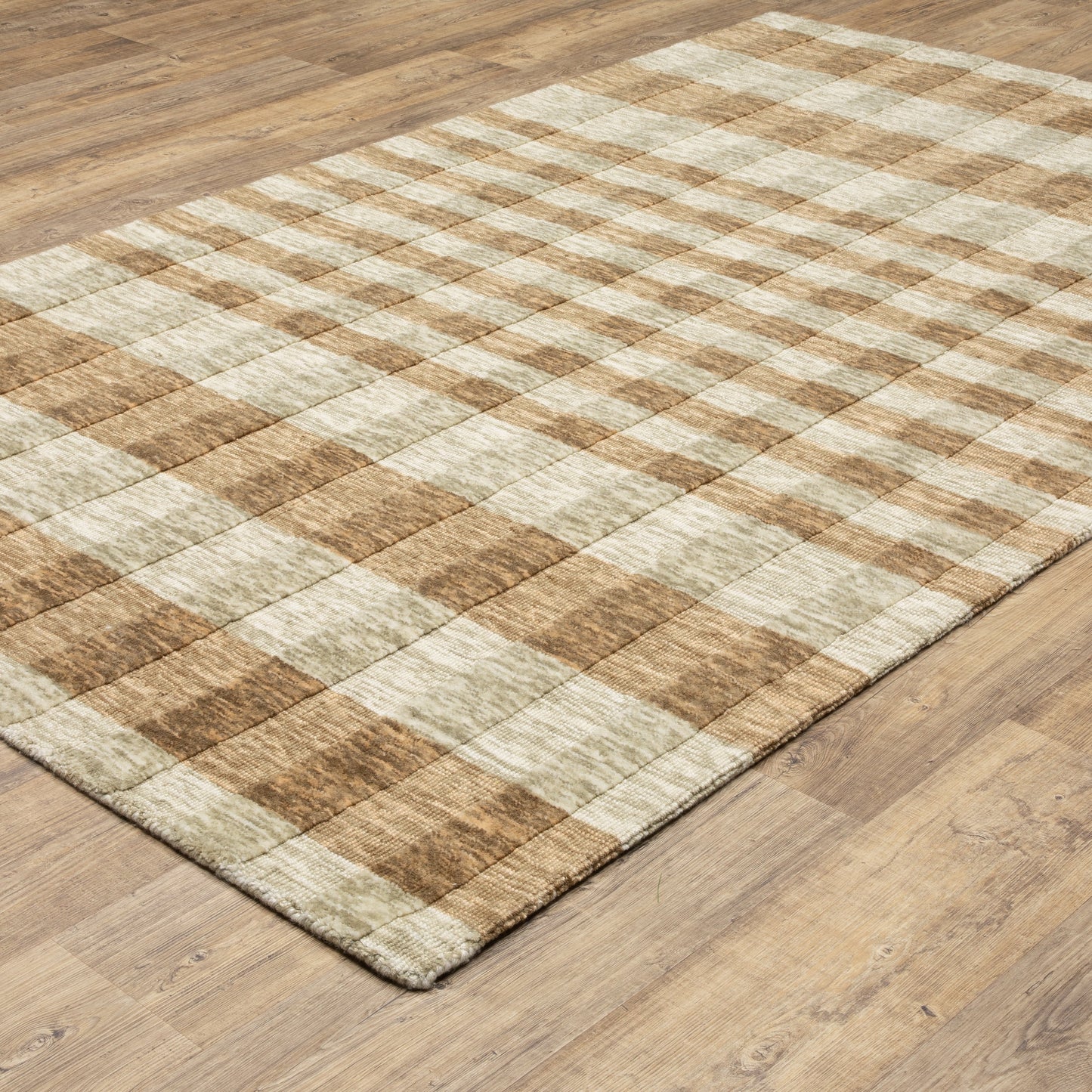 Thatcher Area Rug — THA04 (Beige/Orange)