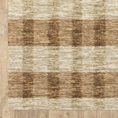 Thatcher Area Rug — THA04 (Beige/Orange)