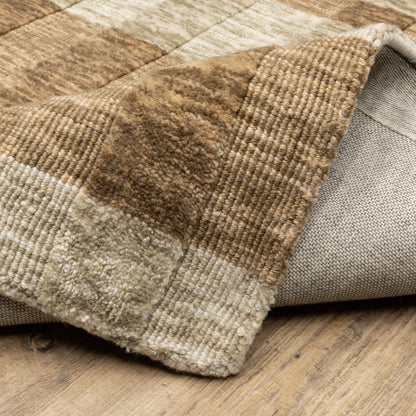 Thatcher Area Rug — THA04 (Beige/Orange)